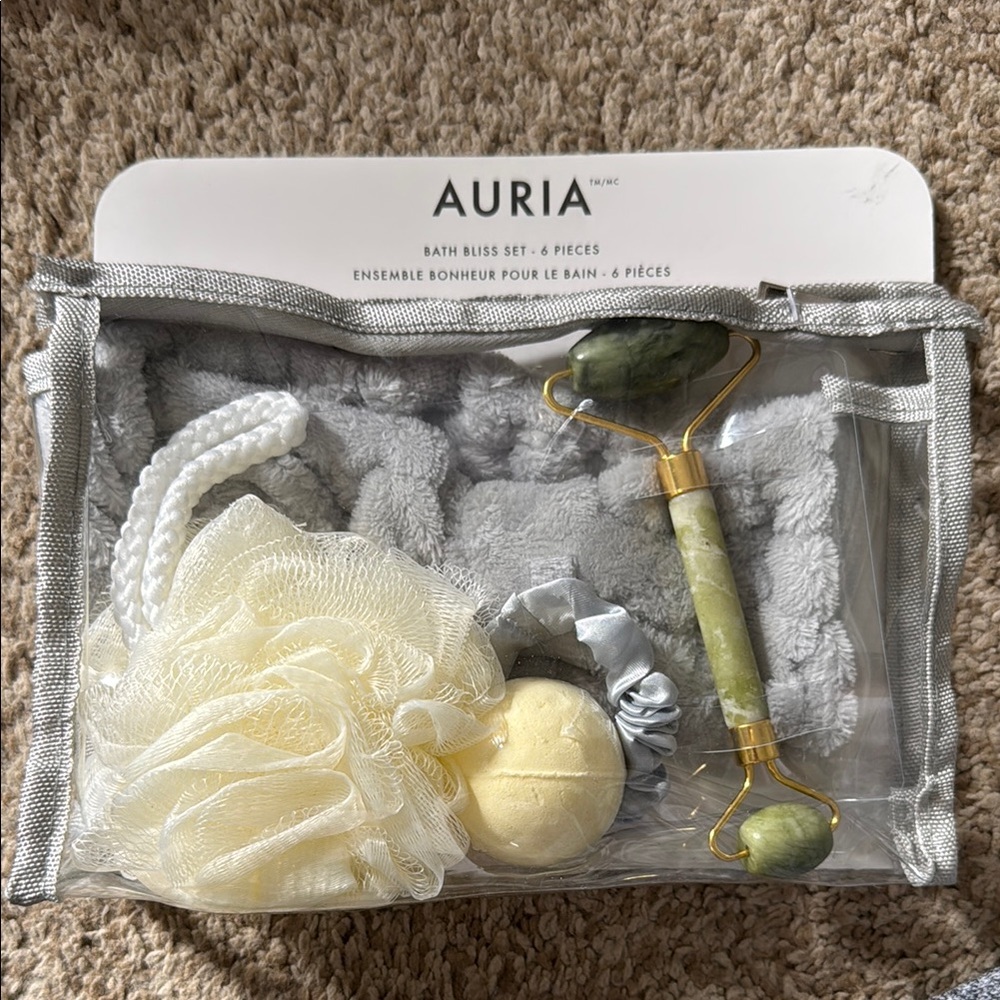 Bath Bliss Set - Gray and Green